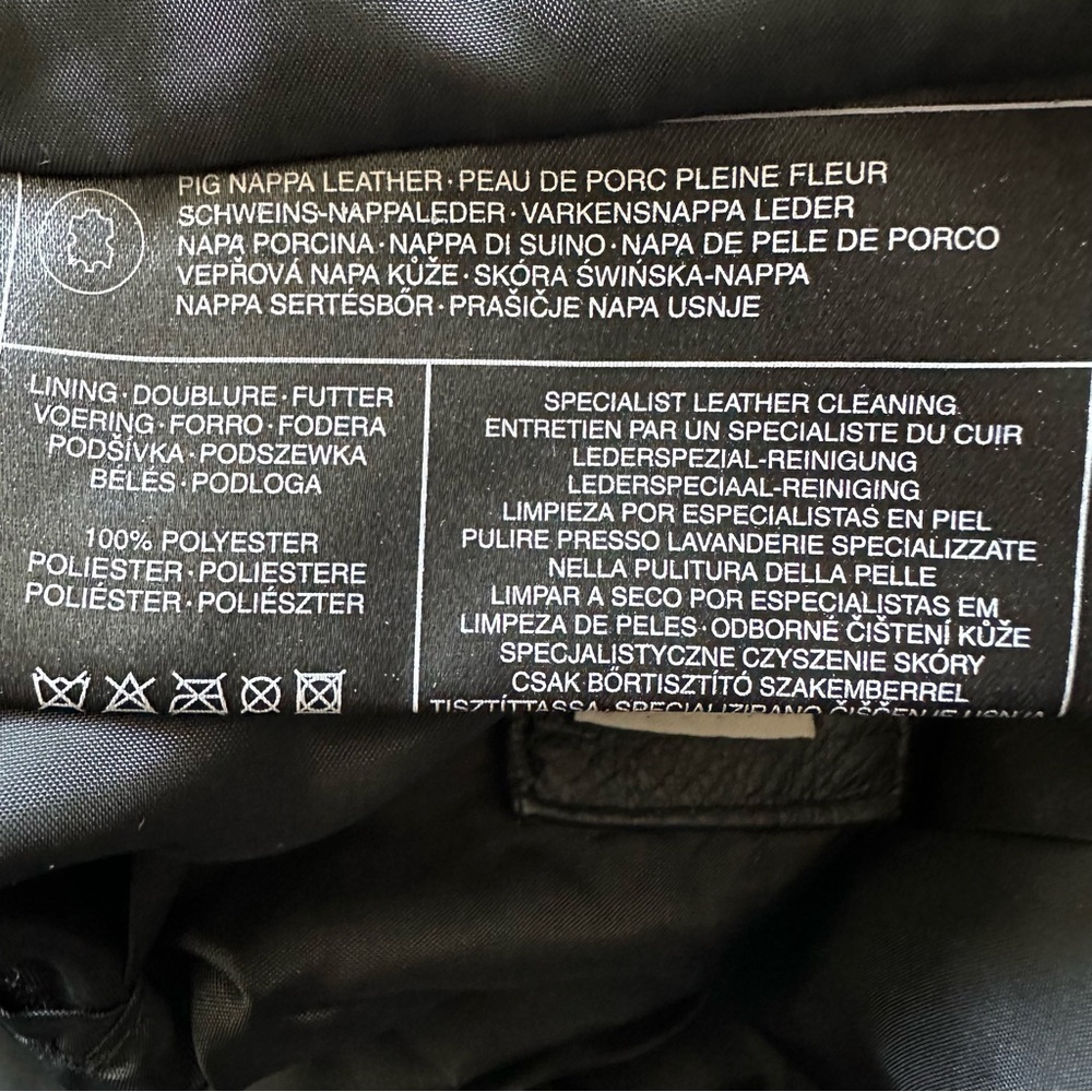 Canda men’s leather vest - Picture 7 of 11
